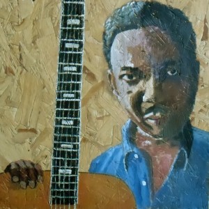 Muddy Waters, singer of the blues.
