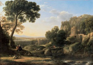 Claude Lorrain, Landscape with Shepherds 1644