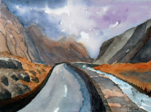 Stormy Day at Llanberis Pass