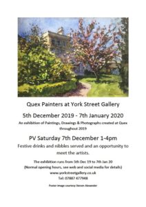 Quex exhibition at York Street Gallery