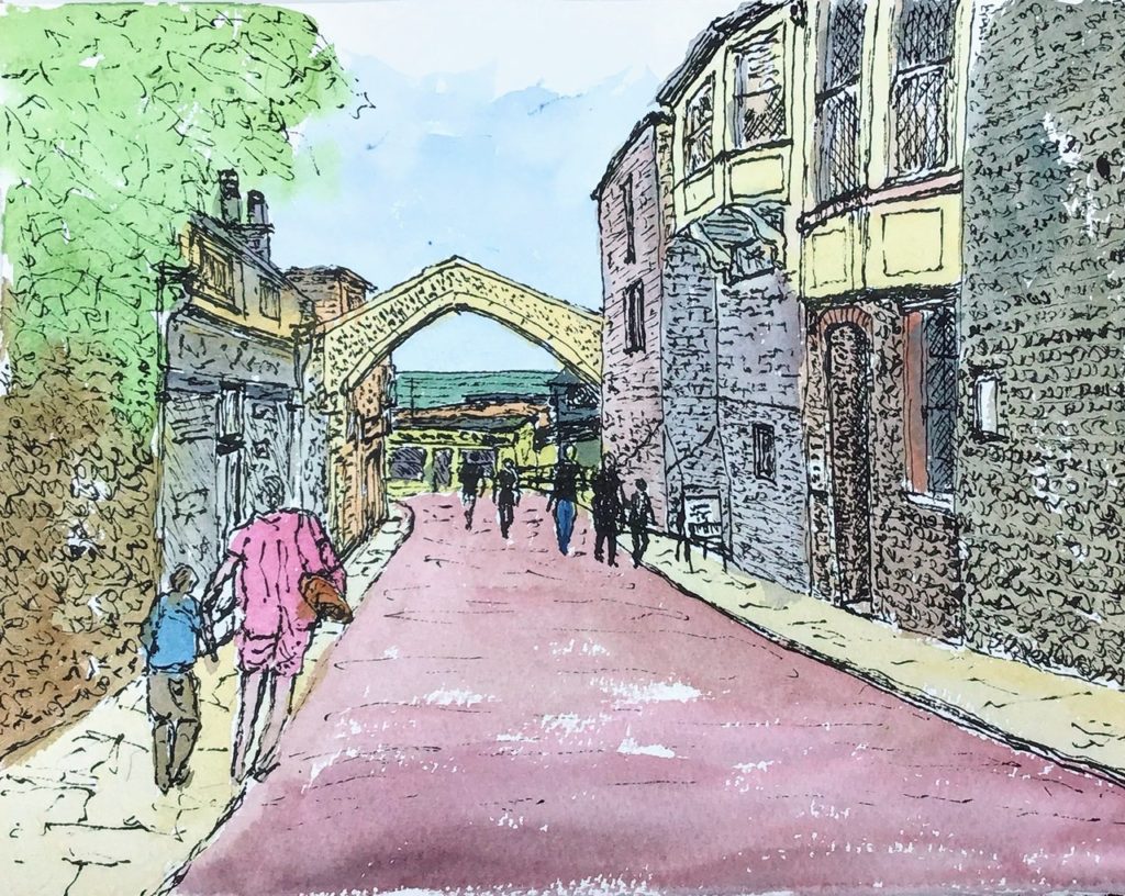 Harbour Street, Broadstairs drawing
