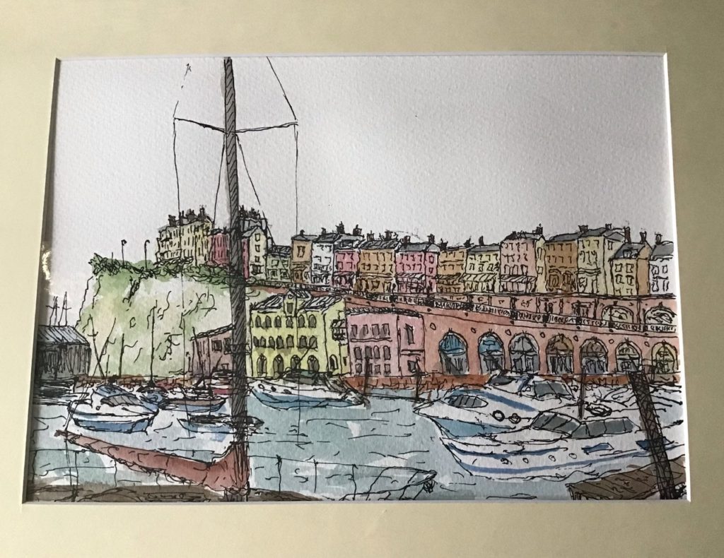Ramsgate Harbour, drawing