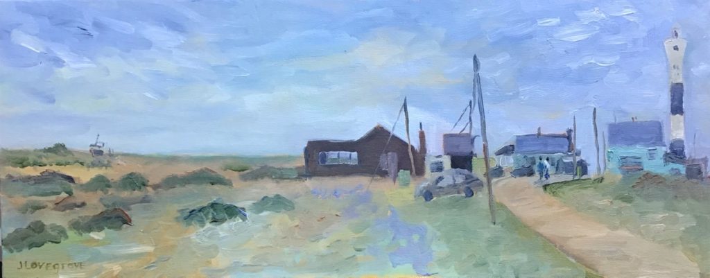 Dungeness oil painting