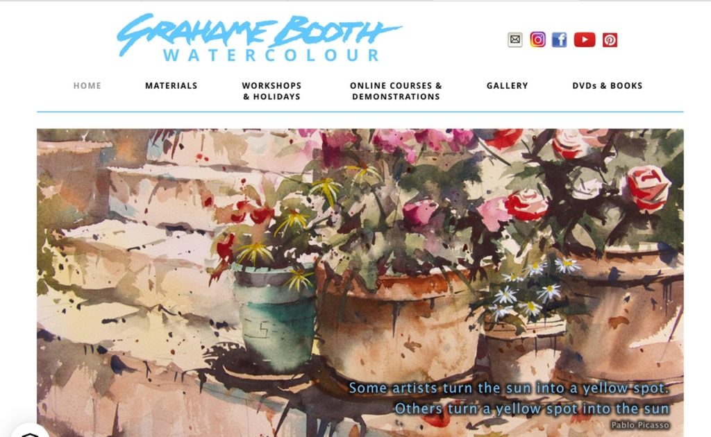 Grahame Booth web site