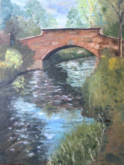 Fordwich on Stour, painting