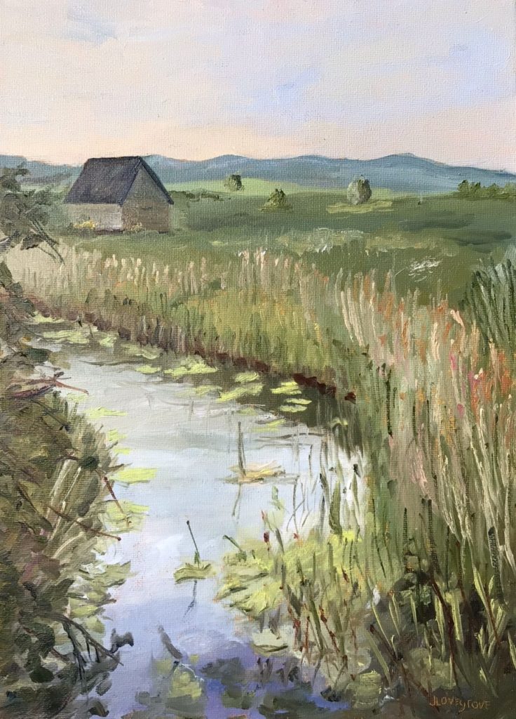 River Wantsum painting