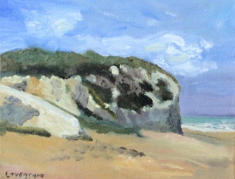 Botany Bay, afternoon, painting