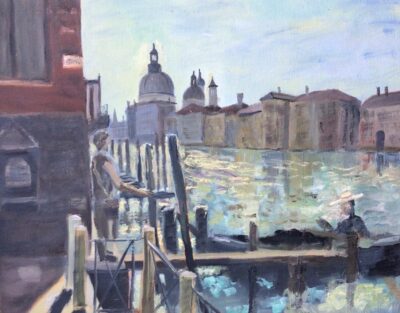 Grand canal, Venice painting