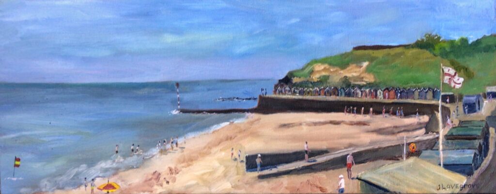 St Mildred’s Bay, painting