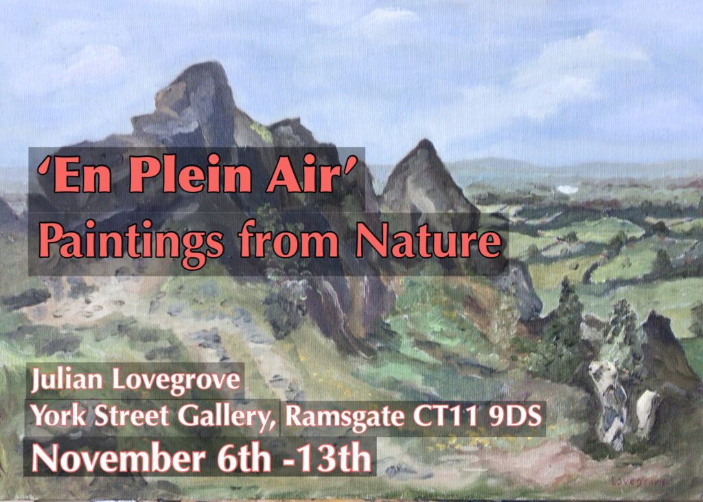 Plein Air Paintings from Nature Exhibition poster