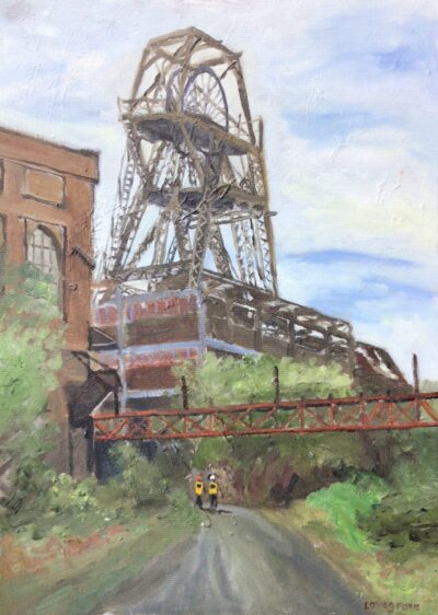 A disused coal mine