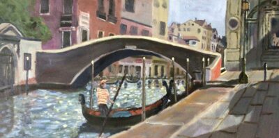 Canal Dandolo, Venice oil painting