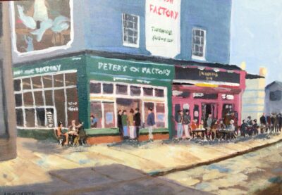 Peter’s Fish Factory, Ramsgate oil painting